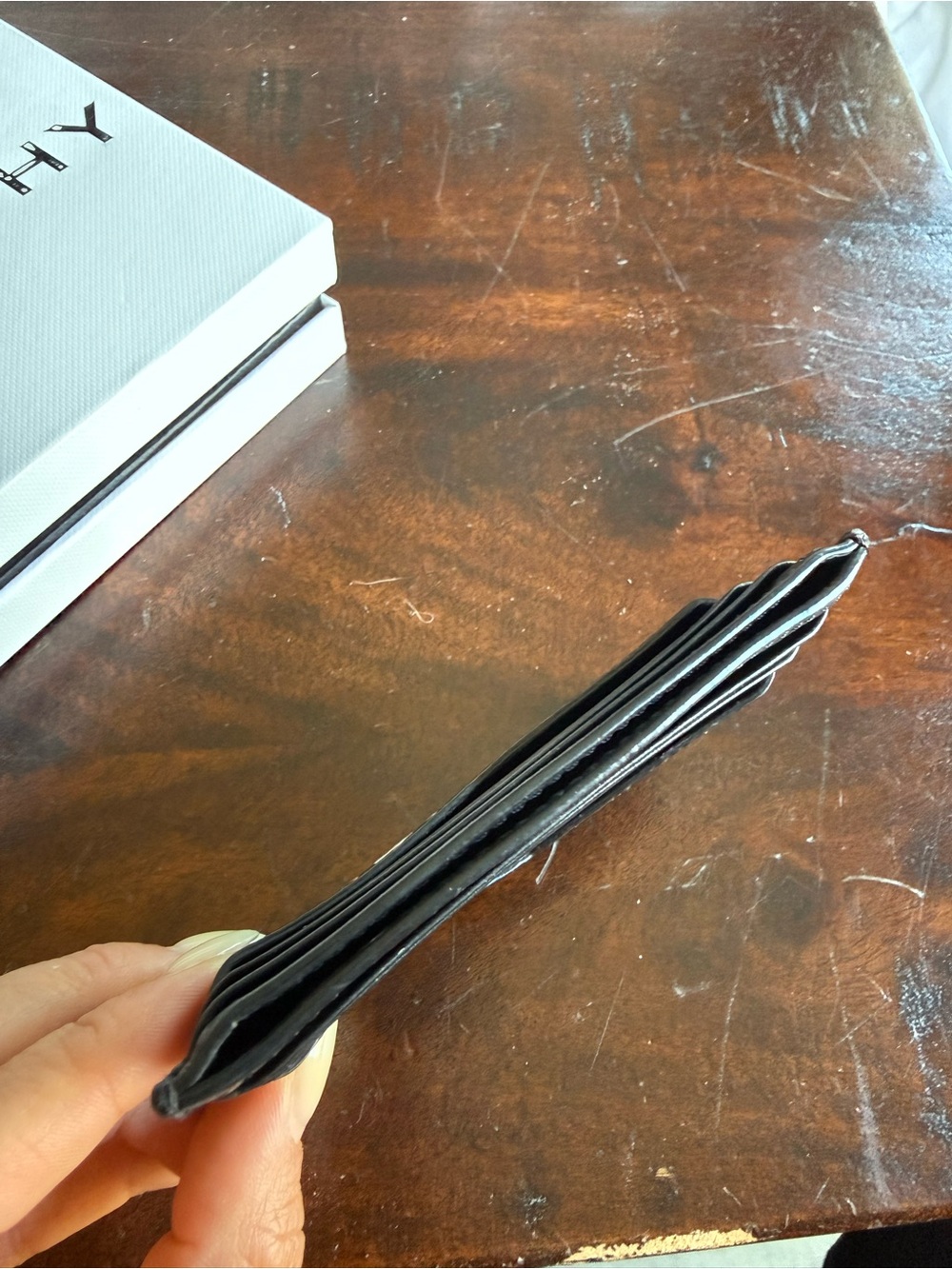 Givenchy Black Leather Cardholder - Picture 5 of 7